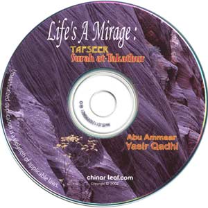 Life is a Mirage, Tafseer of Sura At-Takathur (CD)