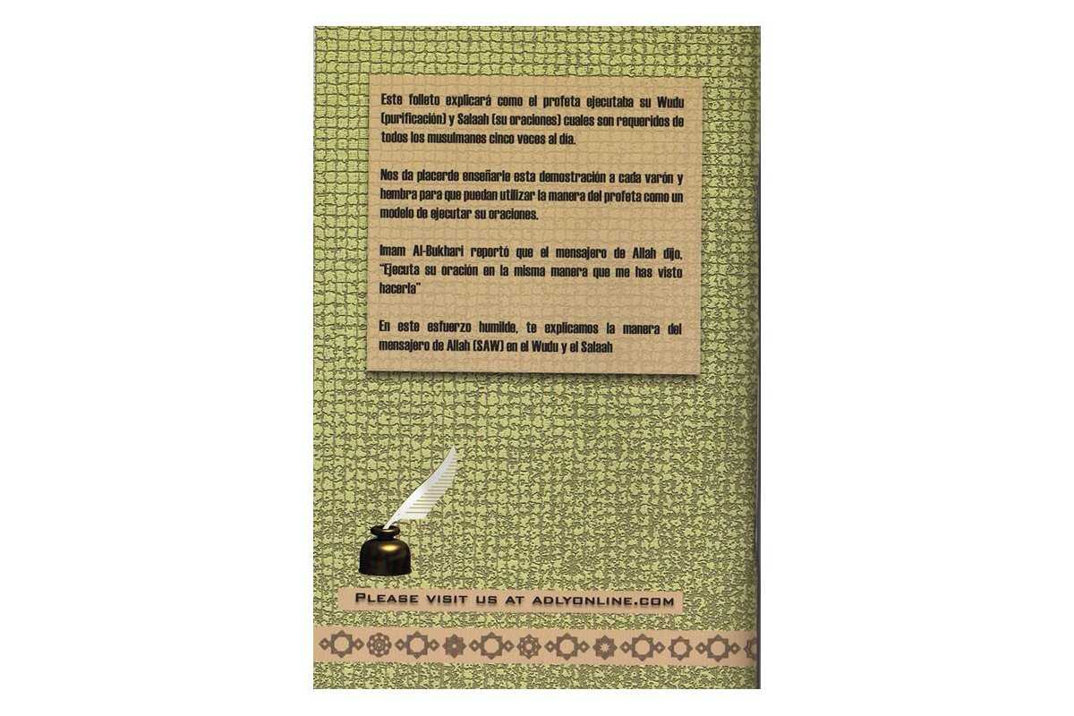 Spanish: Wudu & Salaah como el Profeta (S) | Buy at Dar-us-Salam