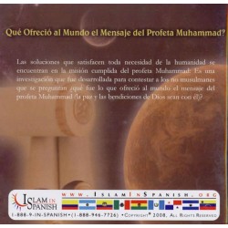 Spanish: Que Ofrecio al Mundo el Mensaje del Profeta Muhammad? (CD) - By: Abu Mujahid Fletcher