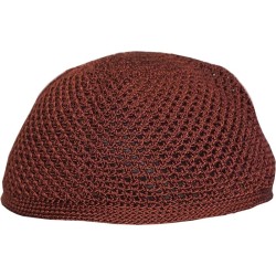 Netting Nylon Prayer Cap | Open-Weave Kufi, One Size Stretch