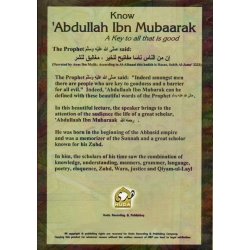 Know Abdullah Ibn Mubaarak (2 CDs) | Buy at Dar-us-Salam