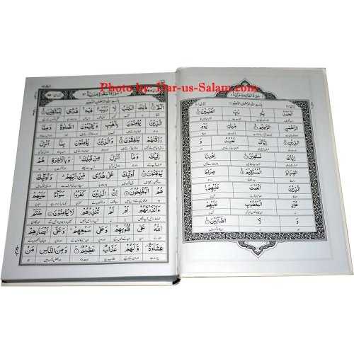Urdu Quran Majeed Lafzi Tarjuma 2 Vol Set – Back Cover