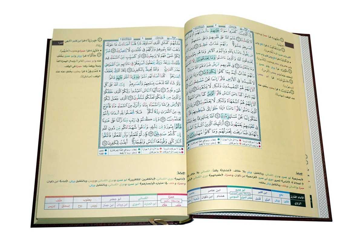 Tajweed Quran with the Ten Quranic Readings/Qiraah - Large HB