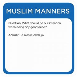 Trivia Burst - Muslim Manners