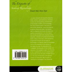Etiquette of Seeking Knowledge آداب طلب العلم | Buy Book