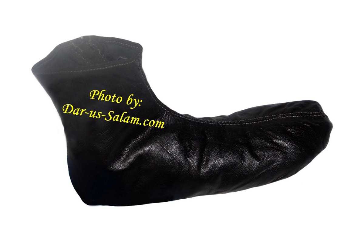 Leather Socks (Khuffain) for Men | Shop at Dar-us-Salam