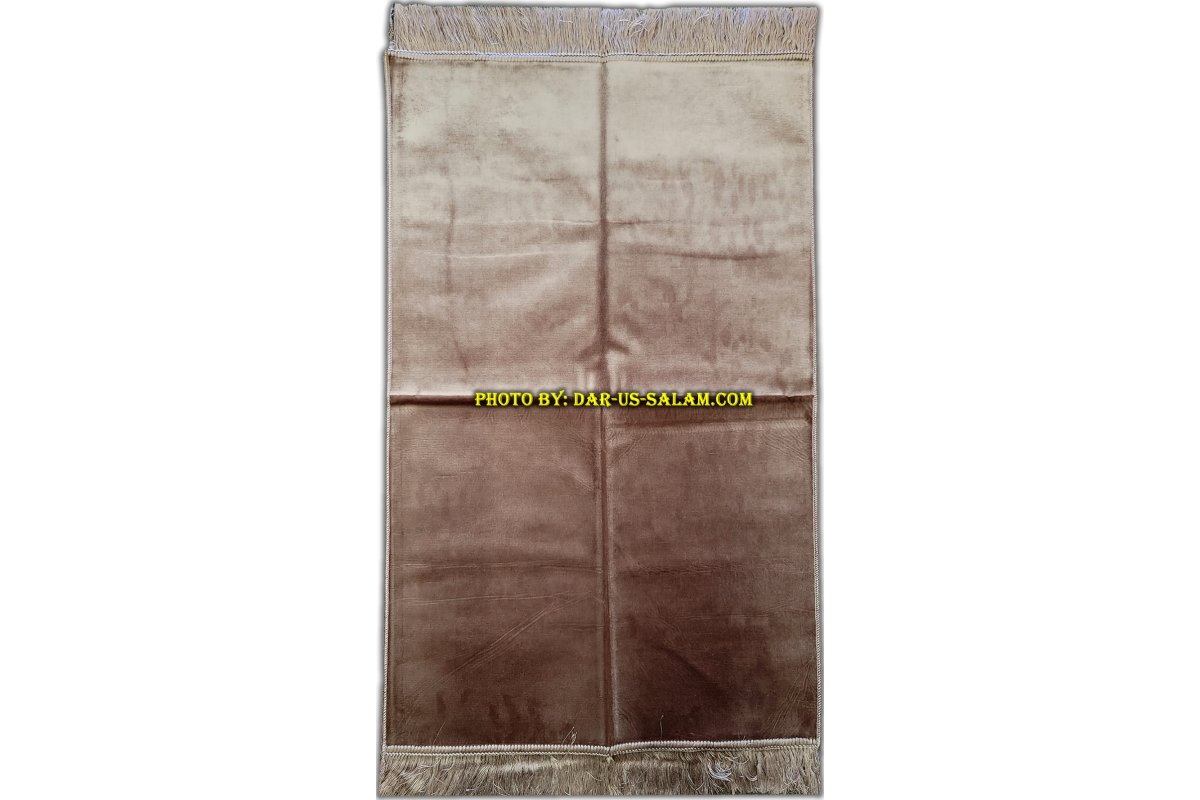 Solid Color Prayer Rug with Comfort Finish | Shop Dar-us-Salam
