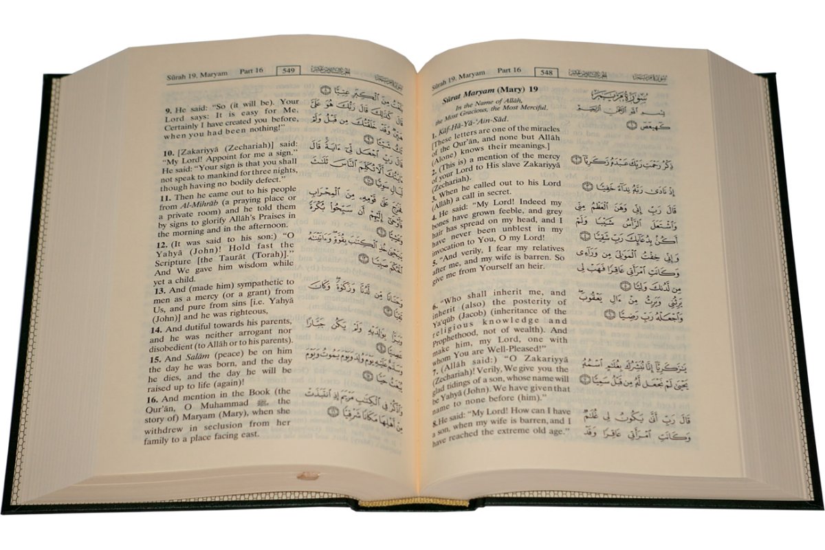 Noble Quran Arabic-English (6x9in Hardback Book) | Dar-us-Salam