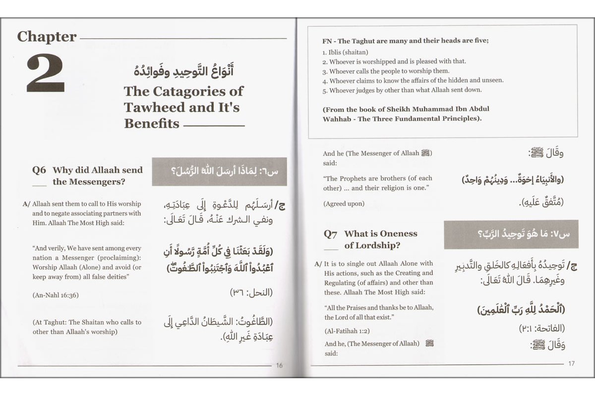 Take Your Belief from Quran & Sunnah | Buy book at Dar-us-Salam
