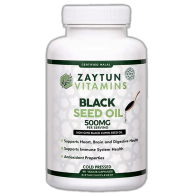 Black Seed Oil 500mg (90 Capsules) | Immune Support | Dar-us-Salam
