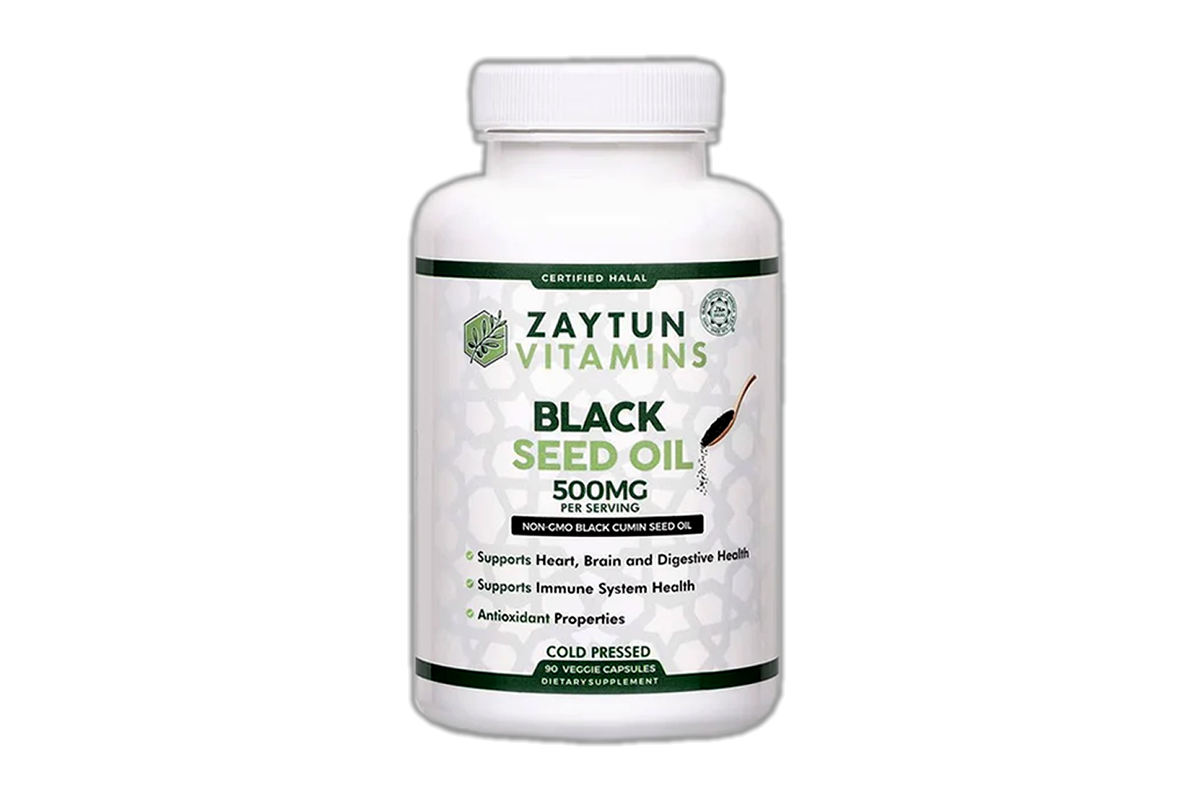 Black Seed Oil 500mg (90 Capsules) | Immune Support | Dar-us-Salam