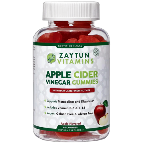 Halal Apple Cider Vinegar Gummies | Digestion Support | Dar-us-Salam Halal Apple Cider Vinegar Gummies | Digestion Support | Dar-us-Salam