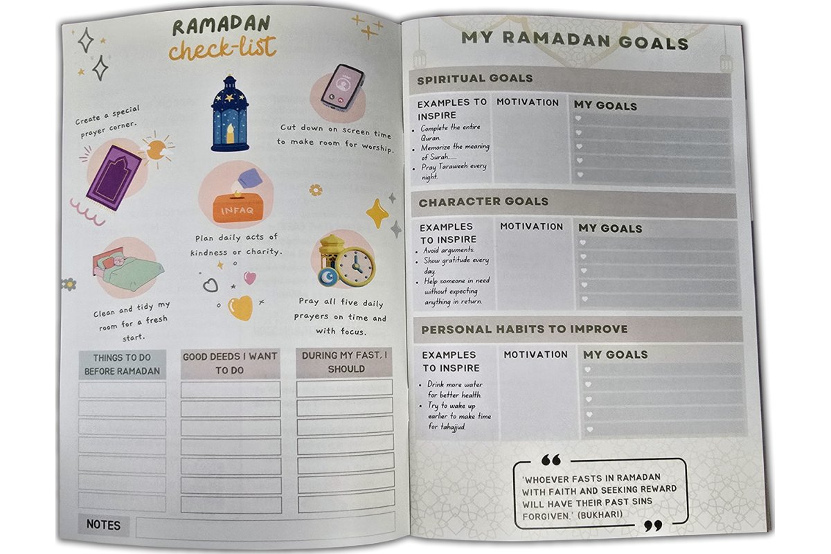My Ramadan Diary | Kids' Reflection Journal | Dar-us-Salam