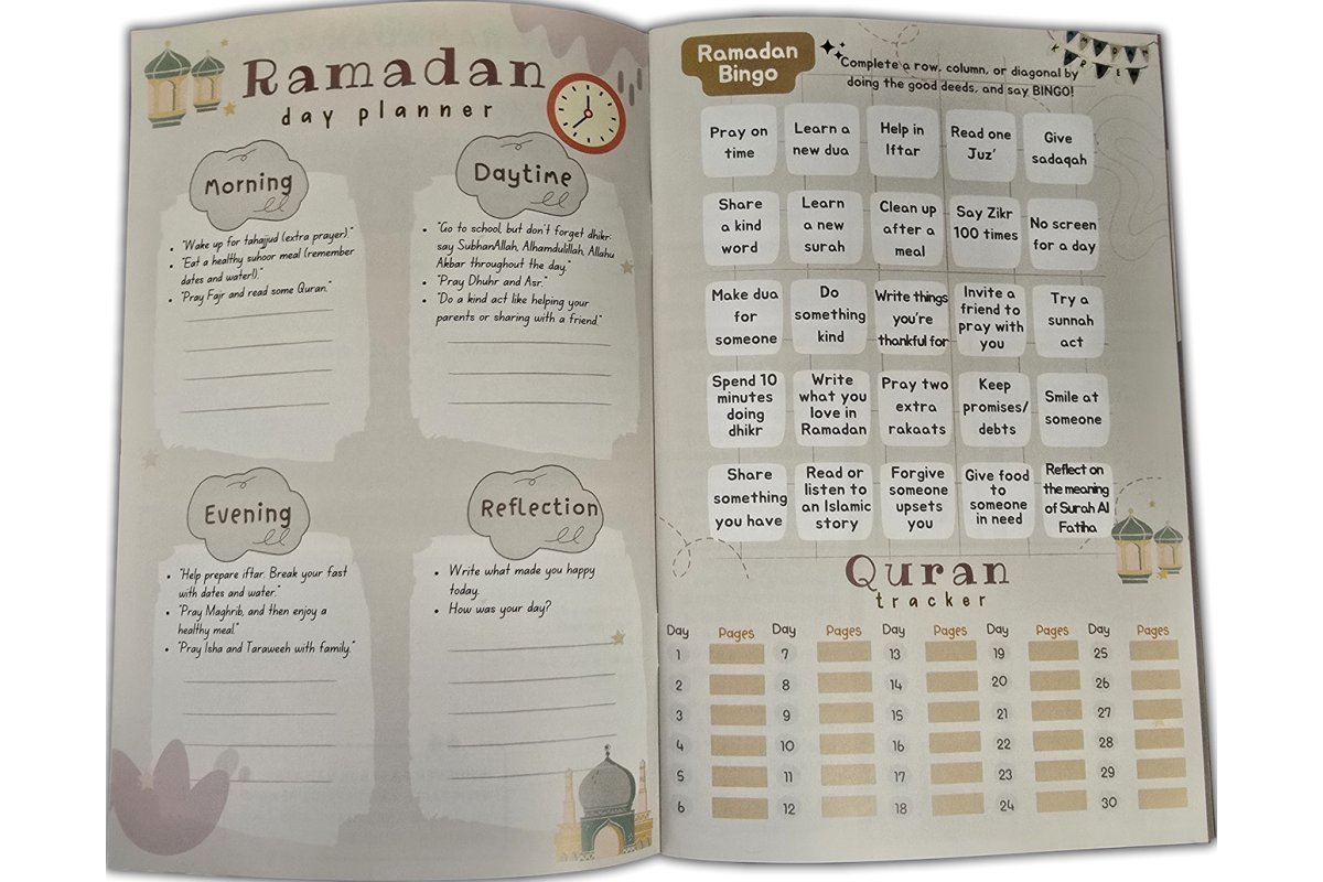 My Ramadan Diary | Kids' Reflection Journal | Dar-us-Salam