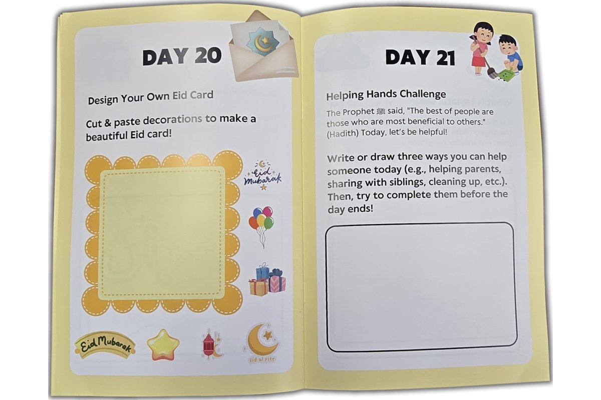 Ramadan Activity Book for Kids (Ages 4–8) | Get at Dar-us-Salam