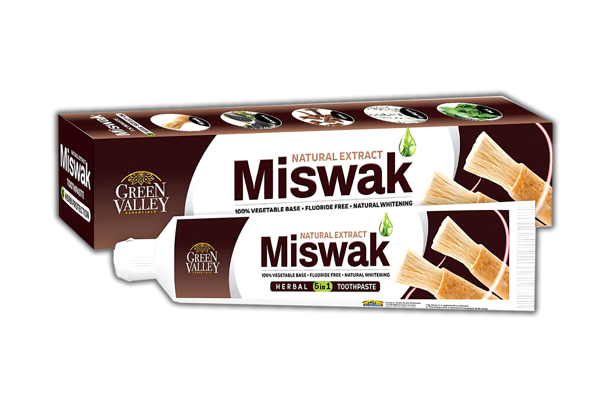 Miswak Herbal Toothpaste -Fluoride-free | Order Dar-us-Salam