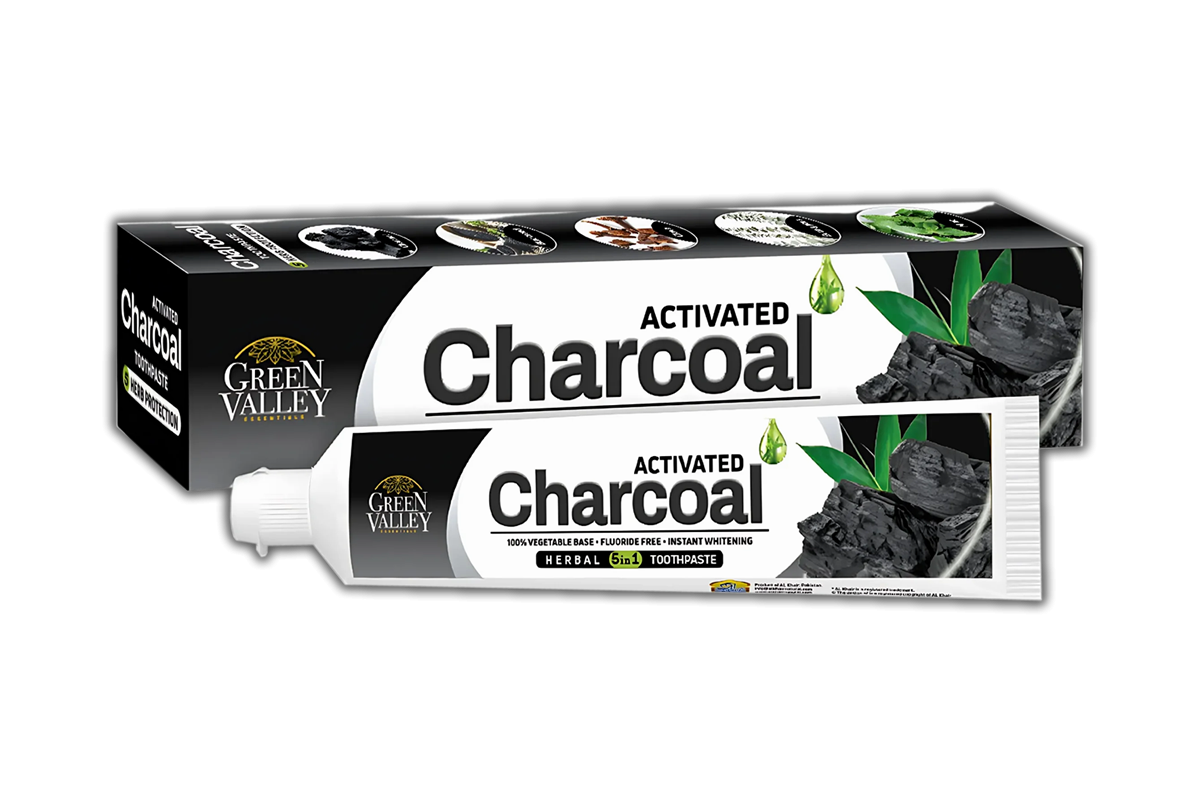 Charcoal Toothpaste - Deep Clean Formula | Dar-us-Salam