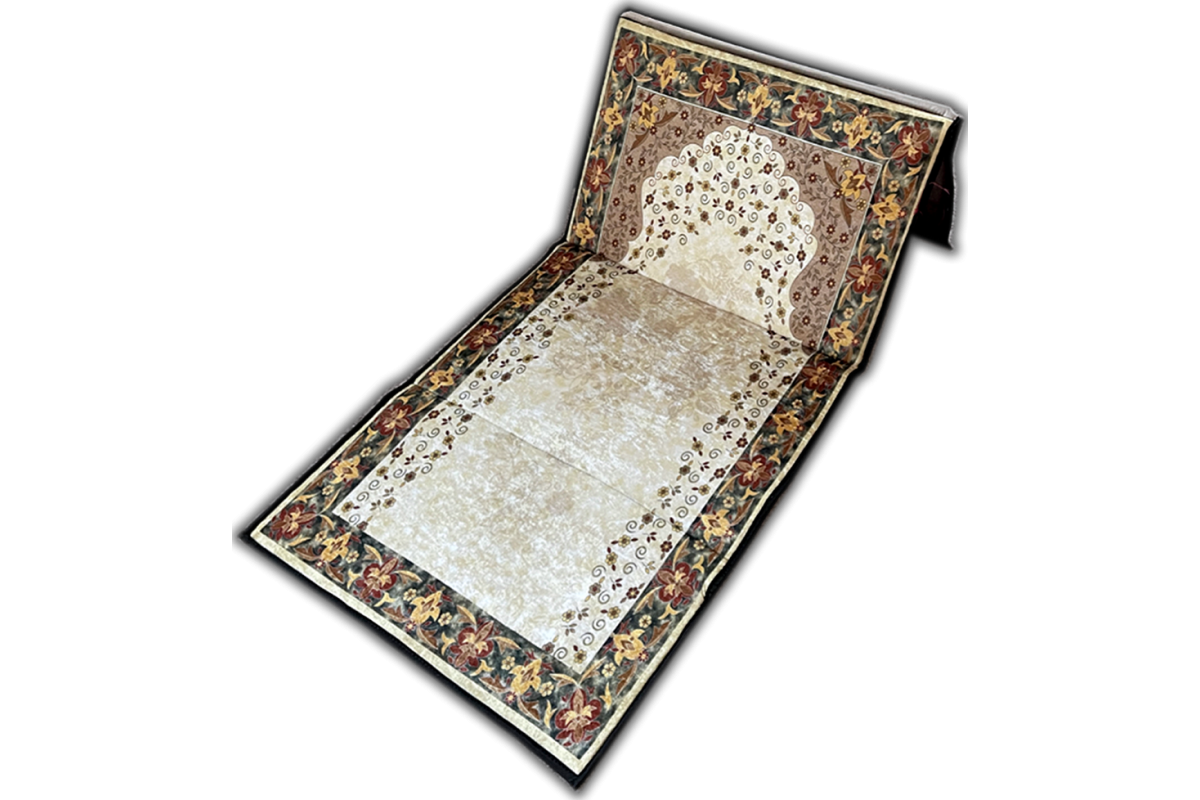 Prayer Rug with Built-in Back Support | Buy Dar-us-Salam