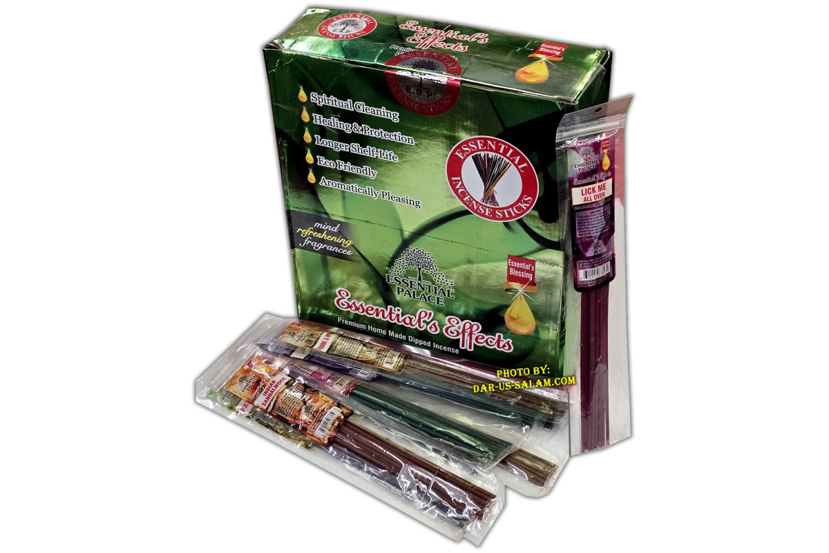 Hand Dipped Incense Sticks (Box of 72)| Fragrant Gift Set | Dar-us-Salam