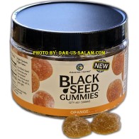 Black Seed Oil Orange Gummies (60 count) | Immune Support | Dar-us-Salam