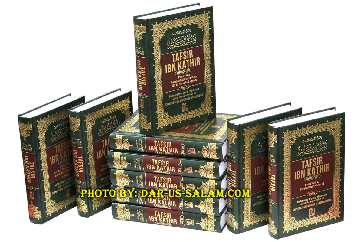 Tafsir Ibn Kathir (10 Vol. Book Set) Detailed Explanation of the Quran