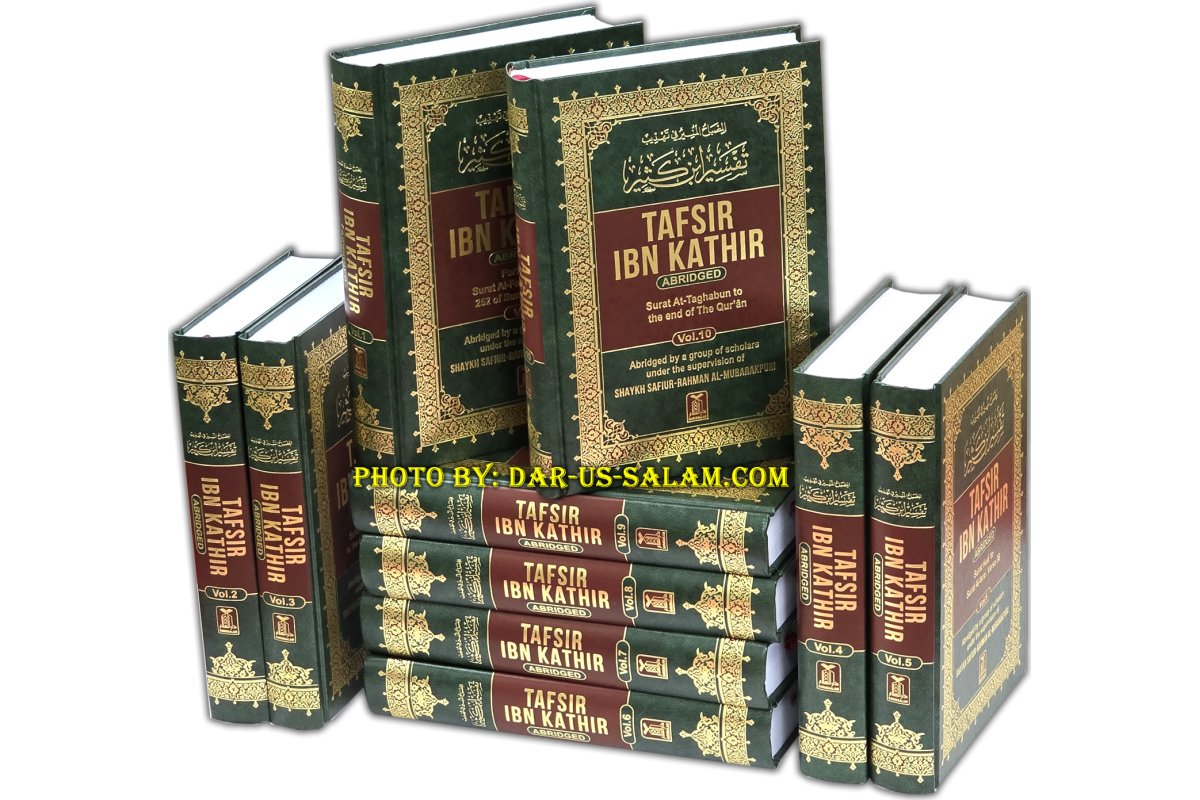 Tafsir Ibn Kathir (10 Vol. Book Set) Detailed Explanation of the Quran