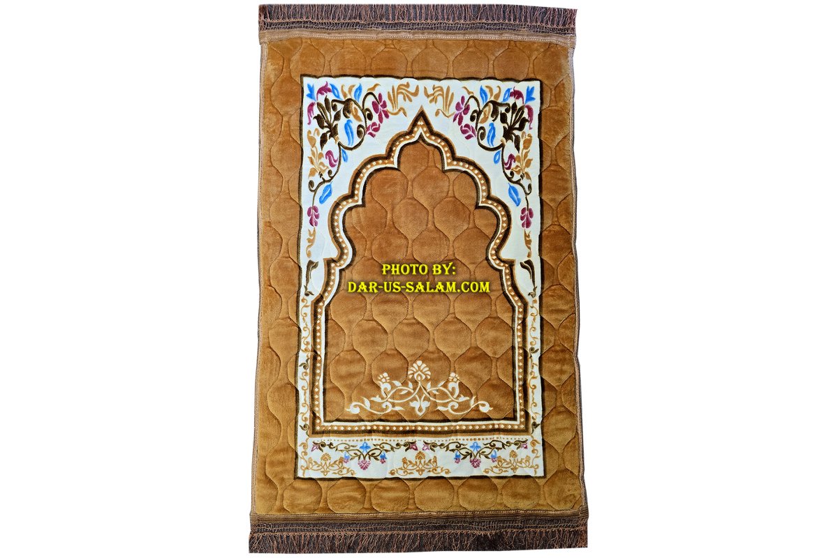 Soft Padded Prayer Rug (XL) for Extra Comfort | Dar-us-Salam