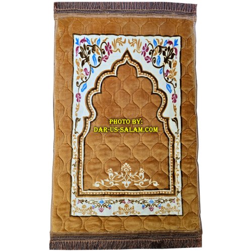 Soft Padded Prayer Rug (Extra Large) | Cushioned for Sujud