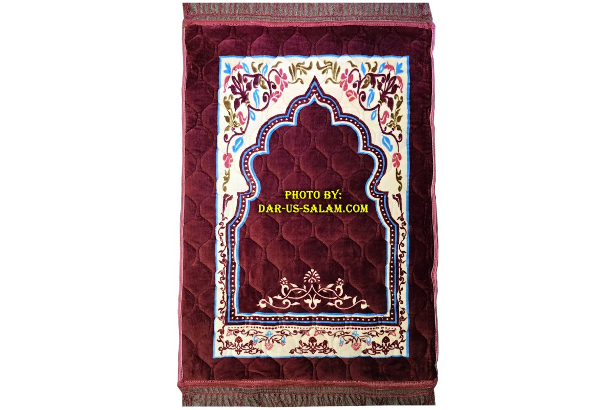 Soft Padded Prayer Rug (XL) for Extra Comfort | Dar-us-Salam