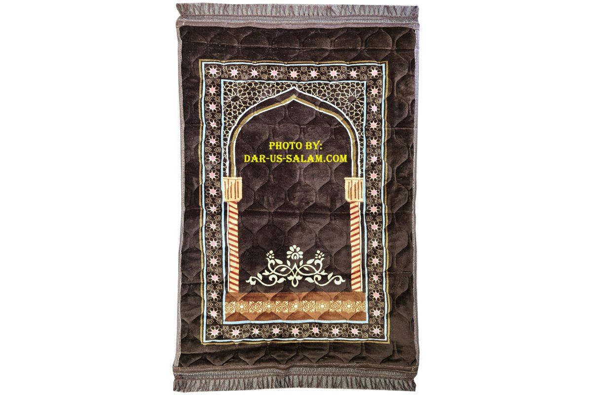 Soft Padded Prayer Rug (XL) for Extra Comfort | Dar-us-Salam
