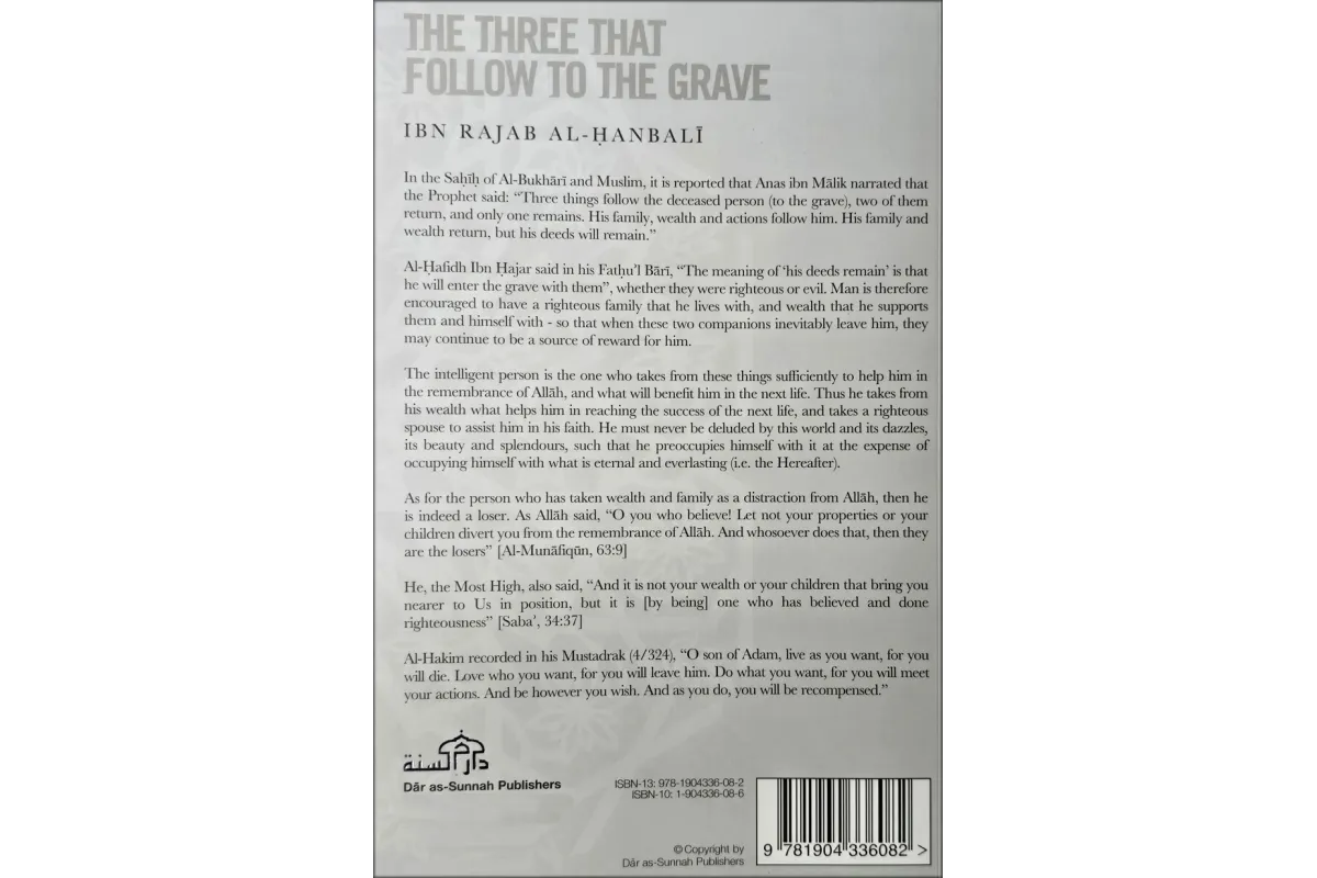 The Three that Follow to the Grave | Buy Book at Dar-us-Salam