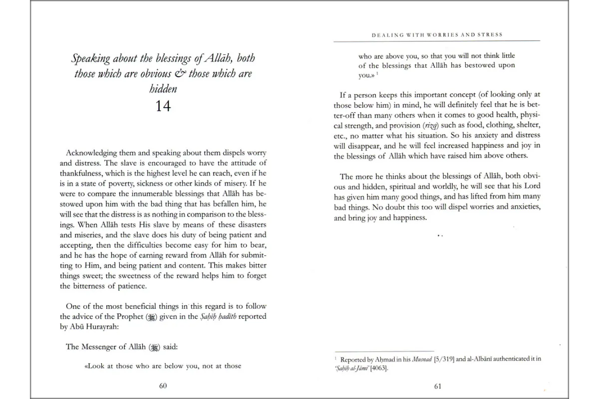 Dealing with Worries & Stress By Sheikh Muhammed Salih al-Munajjid