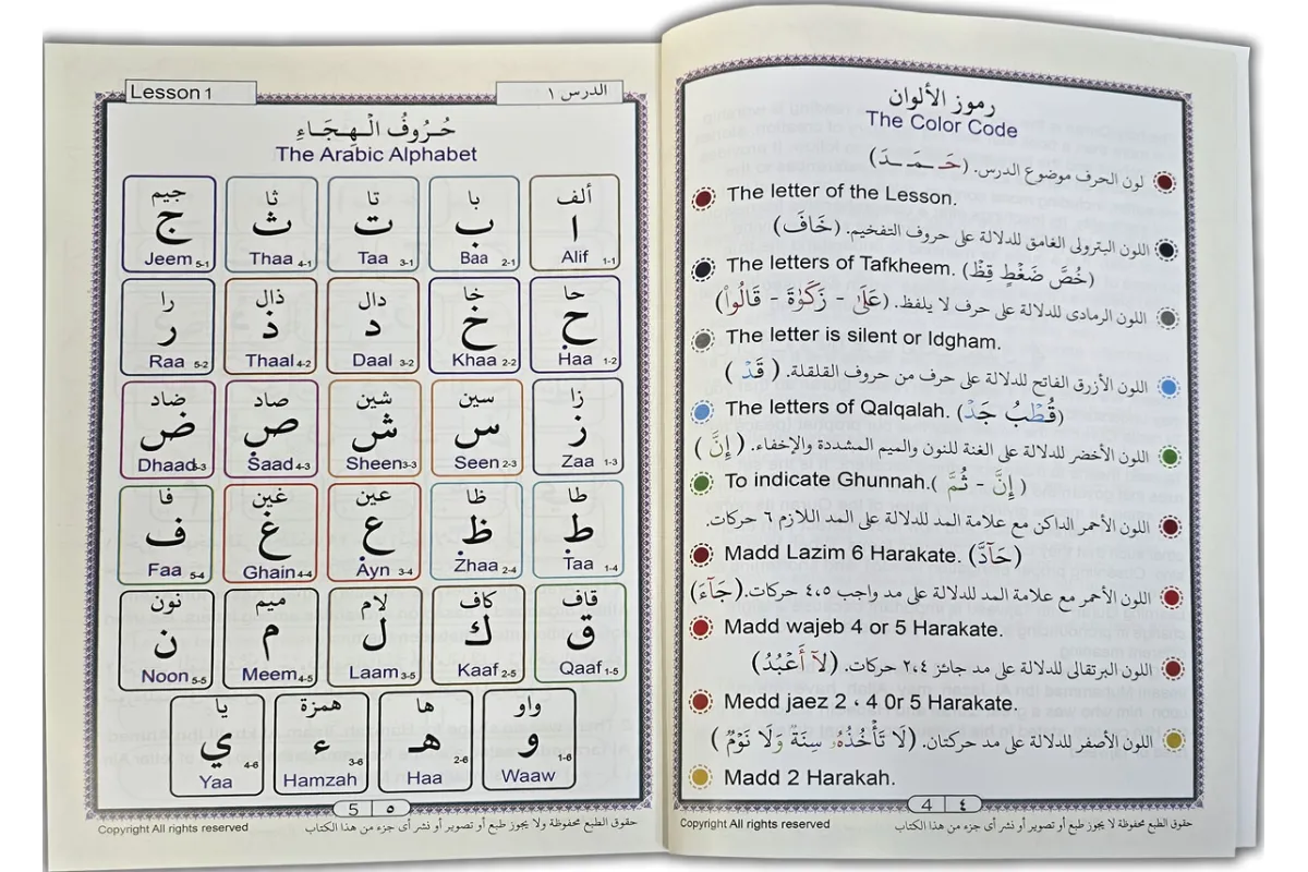 Al-Bayan in Reading Arabic and Quran